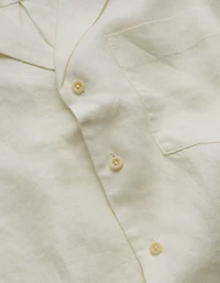 AE77 Premium Linen Camp Shirt