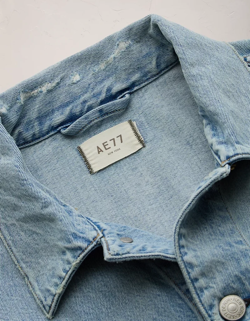 Veste en denim surdimensionné haut de gamme AE77