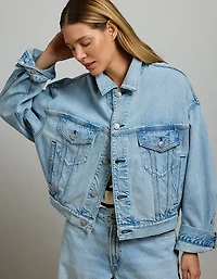 Veste en denim surdimensionné haut de gamme AE77