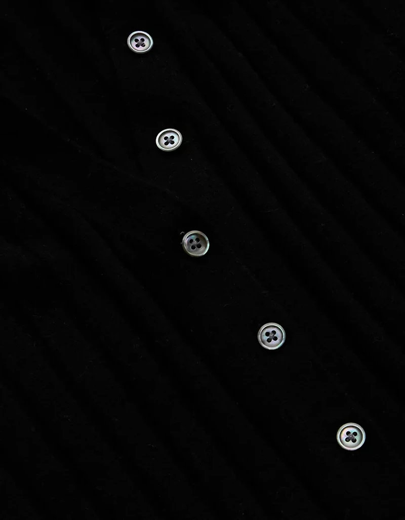 Polo en mélange laine et soie haut de gamme AE77