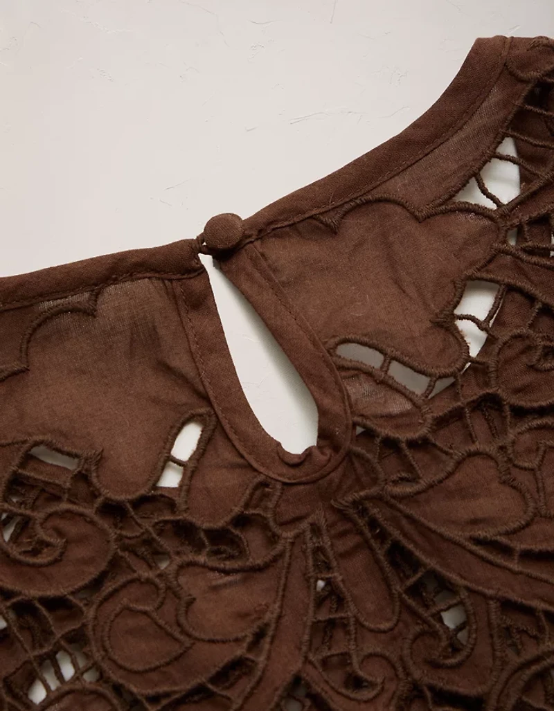 T-shirt en dentelle haut de gamme AE77