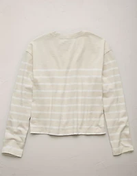 AE77 Premium Boxy Long-Sleeve T-Shirt