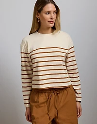 AE77 Premium Boxy Long-Sleeve T-Shirt