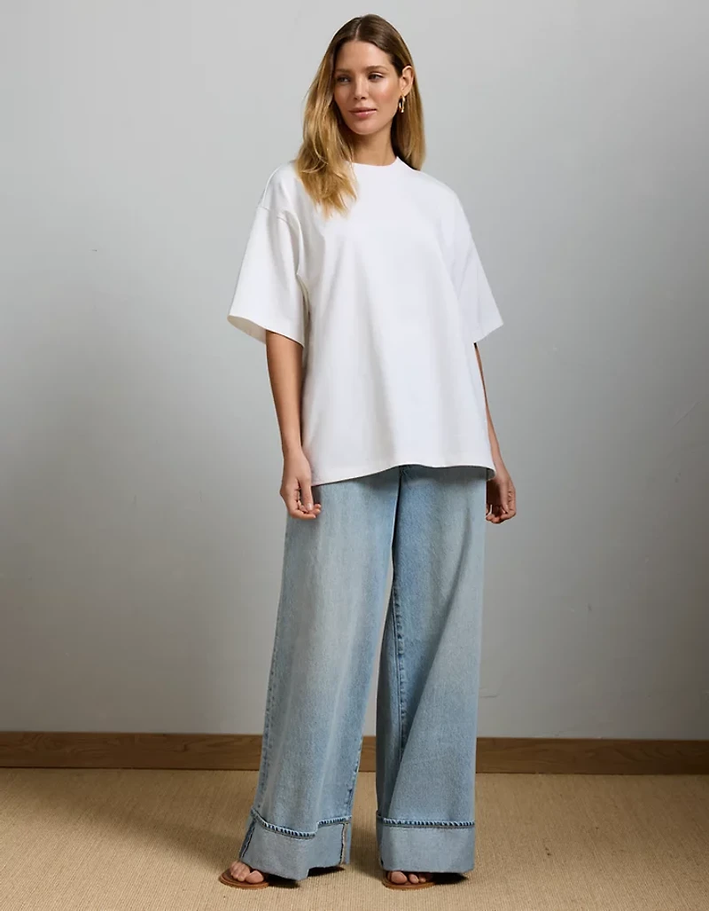 T-shirt surdimensionné de première qualité AE77