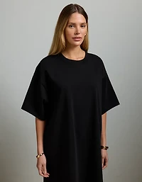 AE77 Premium T-Shirt Midi Dress