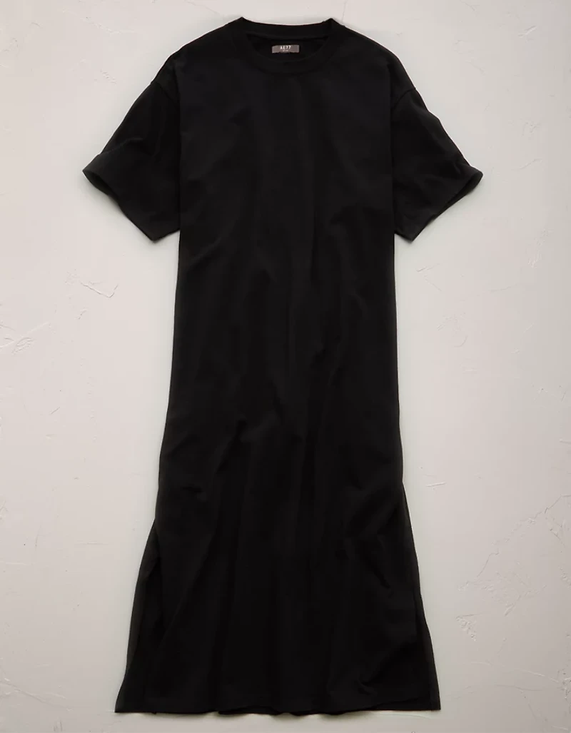 AE77 Premium T-Shirt Midi Dress