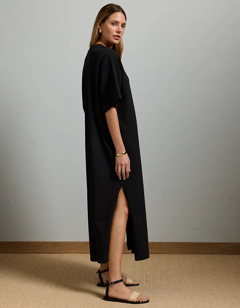 AE77 Premium T-Shirt Midi Dress