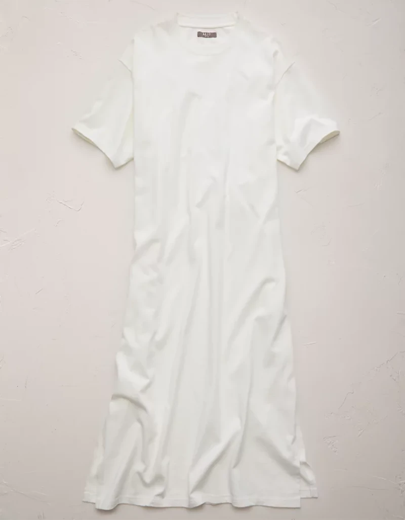 AE77 Premium T-Shirt Midi Dress