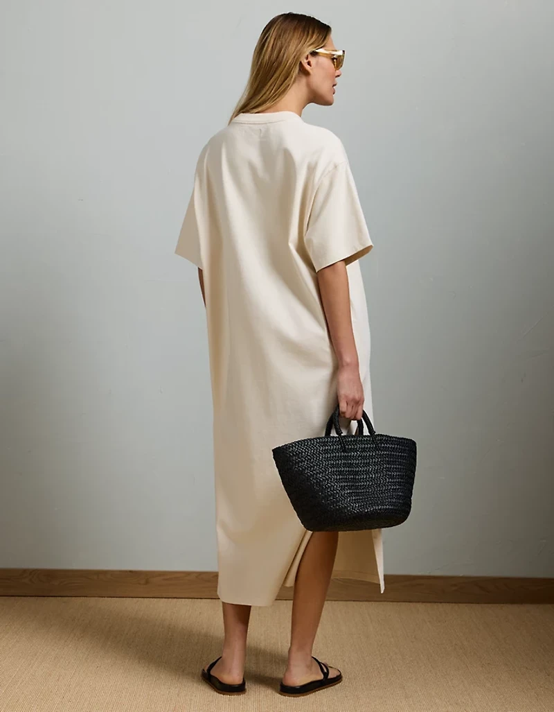 AE77 Premium T-Shirt Midi Dress