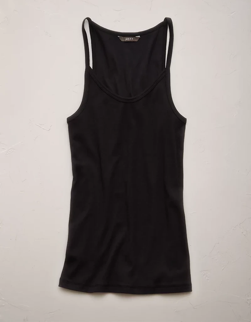 AE77 Premium Scoop Neck Tank Top