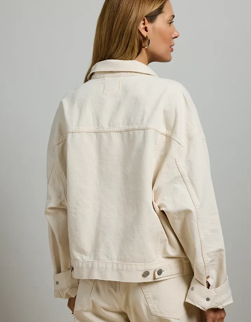 AE77 Premium Oversized Denim Jacket