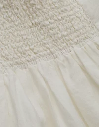Robe mi-longue en lin sans bretelles haut de gamme AE77
