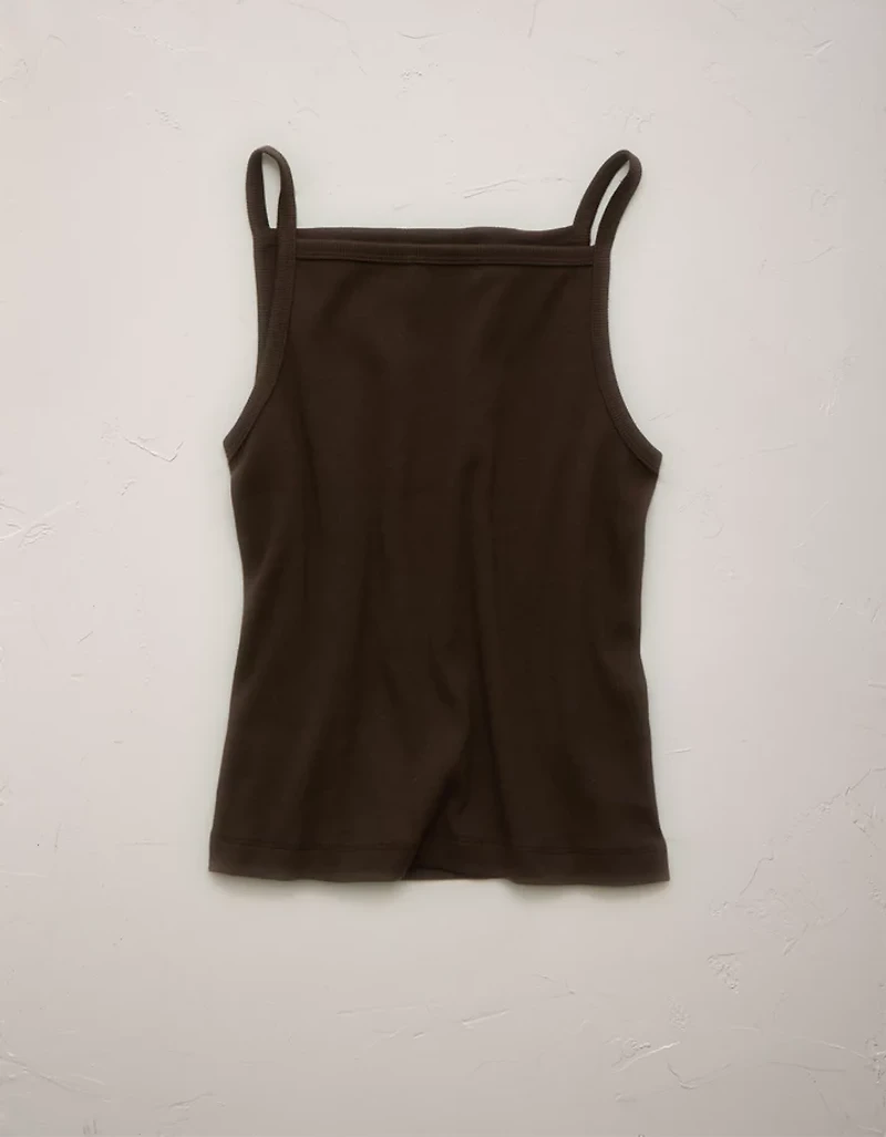 AE77 Neck Tank Top