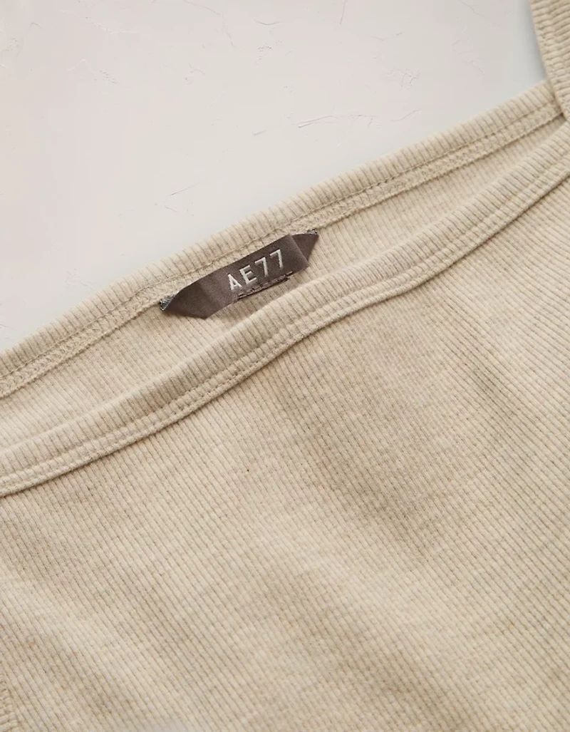 AE77 Premium Straight Neck Tank Top