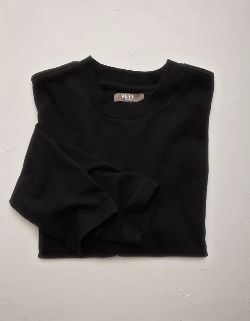 AE77 Premium Boxy Long-Sleeve T-Shirt