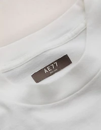 T-shirt court droit à manches longues haut de gamme AE77