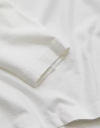 T-shirt court droit à manches longues haut de gamme AE77