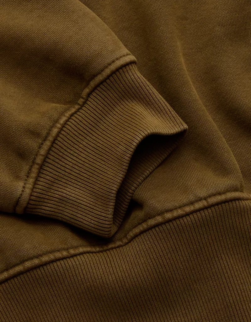 AE77 Premium Cropped Fleece Sweatshirt