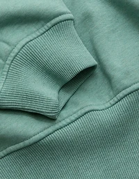 AE77 Premium Cropped Fleece Sweatshirt