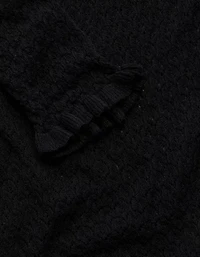 AE77 Pointelle Sweater