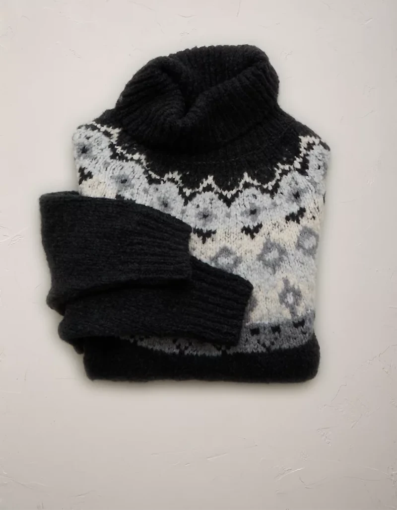 Chandail en jersey jacquard AE77