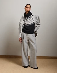 Chandail en jersey jacquard AE77