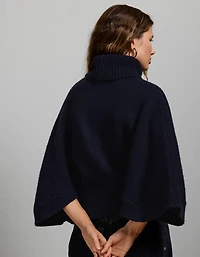 AE77 Premium Cape Sweater