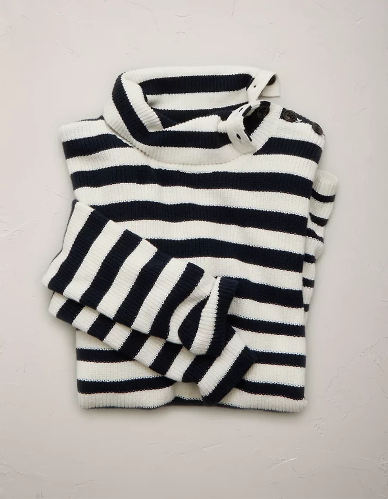 AE77 Premium Shaker Stitch Sweater
