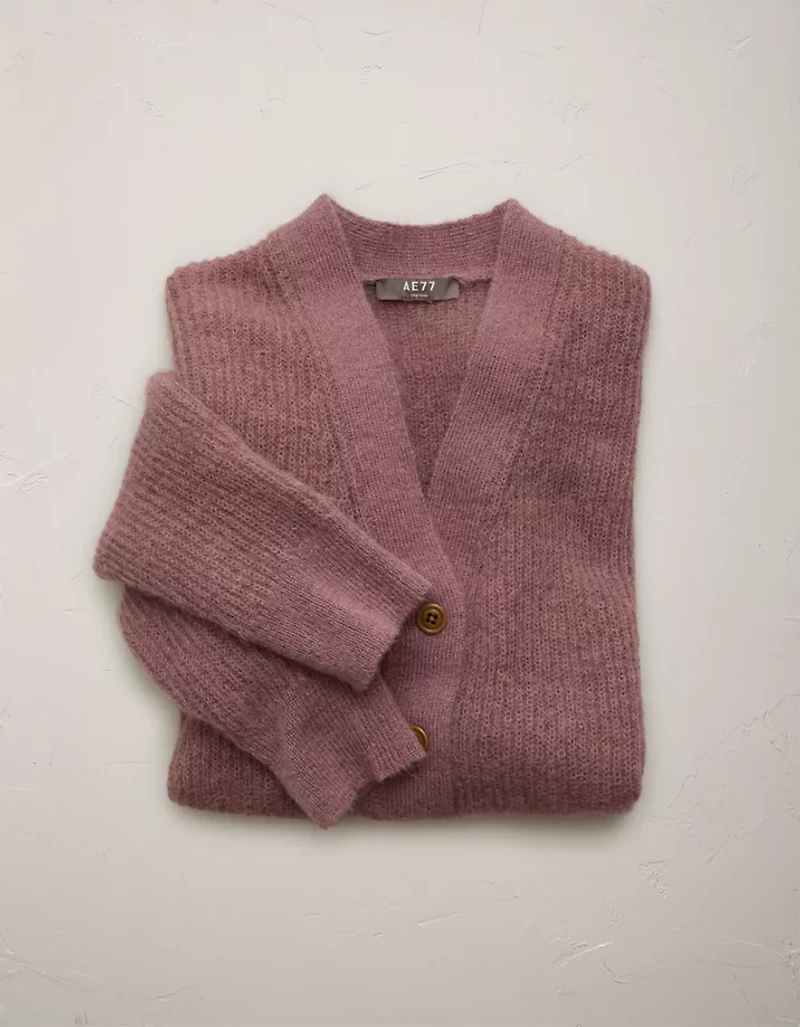 AE77 Premium Shaker Cardigan