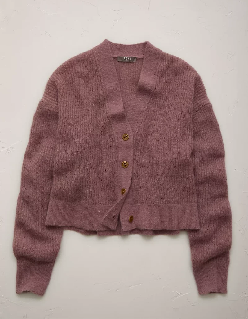 AE77 Premium Shaker Cardigan