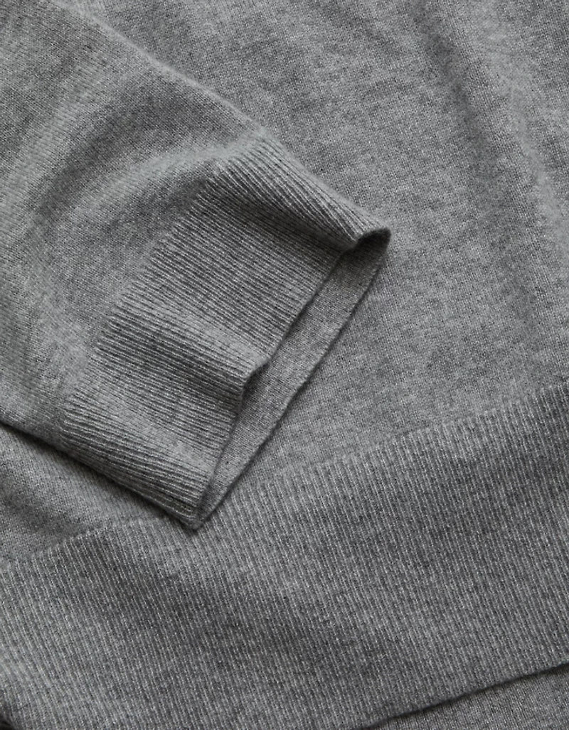 AE77 Premium Oversized Cashmere Sweater T-Shirt