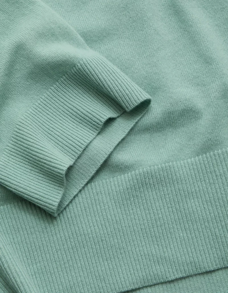 AE77 Premium Oversized Cashmere Sweater T-Shirt