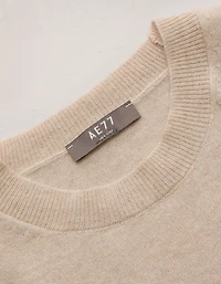 T-shirt en tricot de cachemire surdimensionné haut gamme AE77
