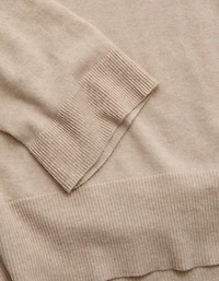 T-shirt en tricot de cachemire surdimensionné haut gamme AE77