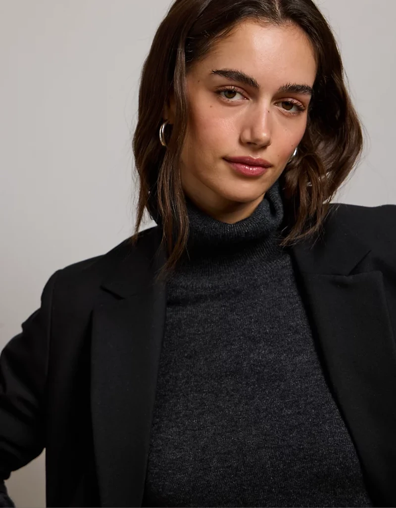 AE77 Turtleneck Sweater Dress