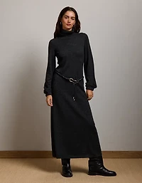 Robe chandail à col roulé AE77