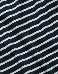 AE77 Striped Square Neck Tank Top