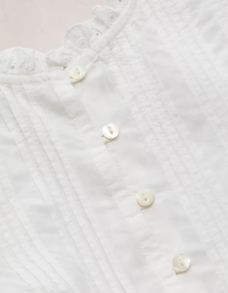 AE77 Premium Ruffled Shirt