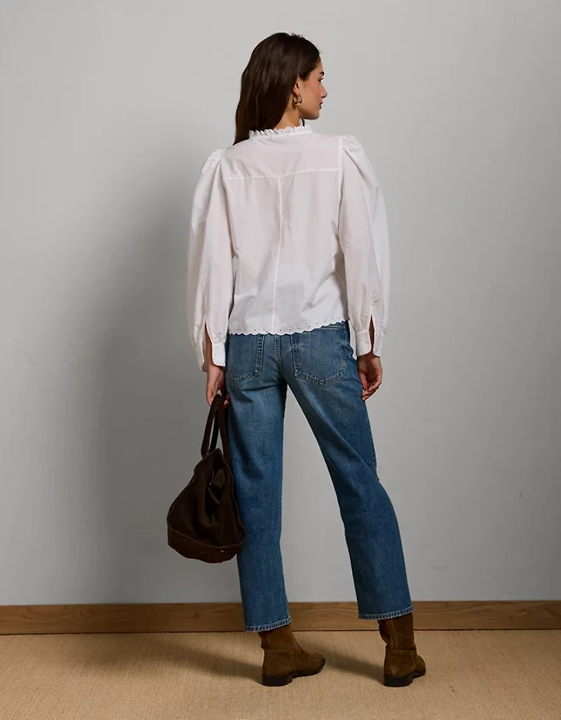 AE77 Premium Ruffled Shirt