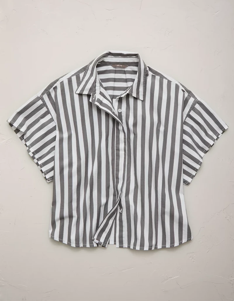 AE77 Short Sleeve Poplin Shirt