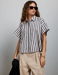 AE77 Short Sleeve Poplin Shirt