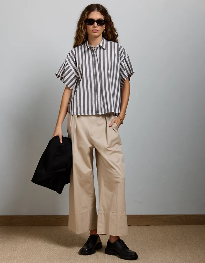 AE77 Short Sleeve Poplin Shirt