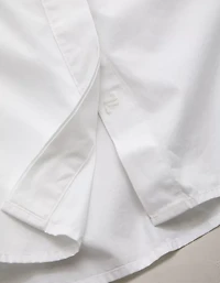 Chemise à manches courtes en popeline AE77