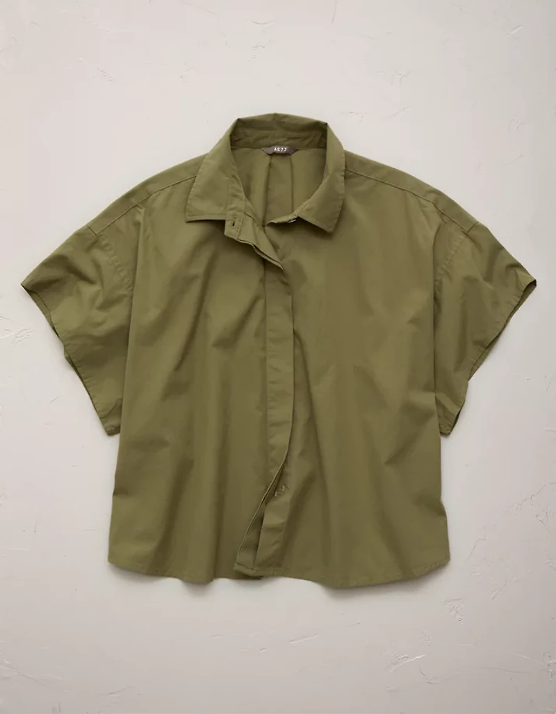 AE77 Short Sleeve Poplin Shirt