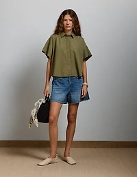 AE77 Short Sleeve Poplin Shirt