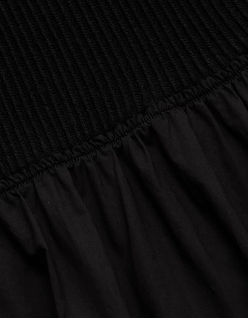 Robe à matières mixtes haut de gamme AE77