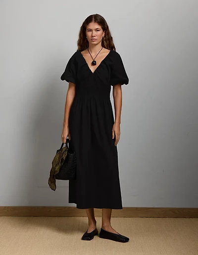 AE77 Premium Poplin Dress