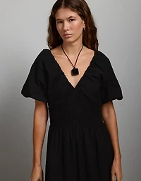 AE77 Premium Poplin Dress