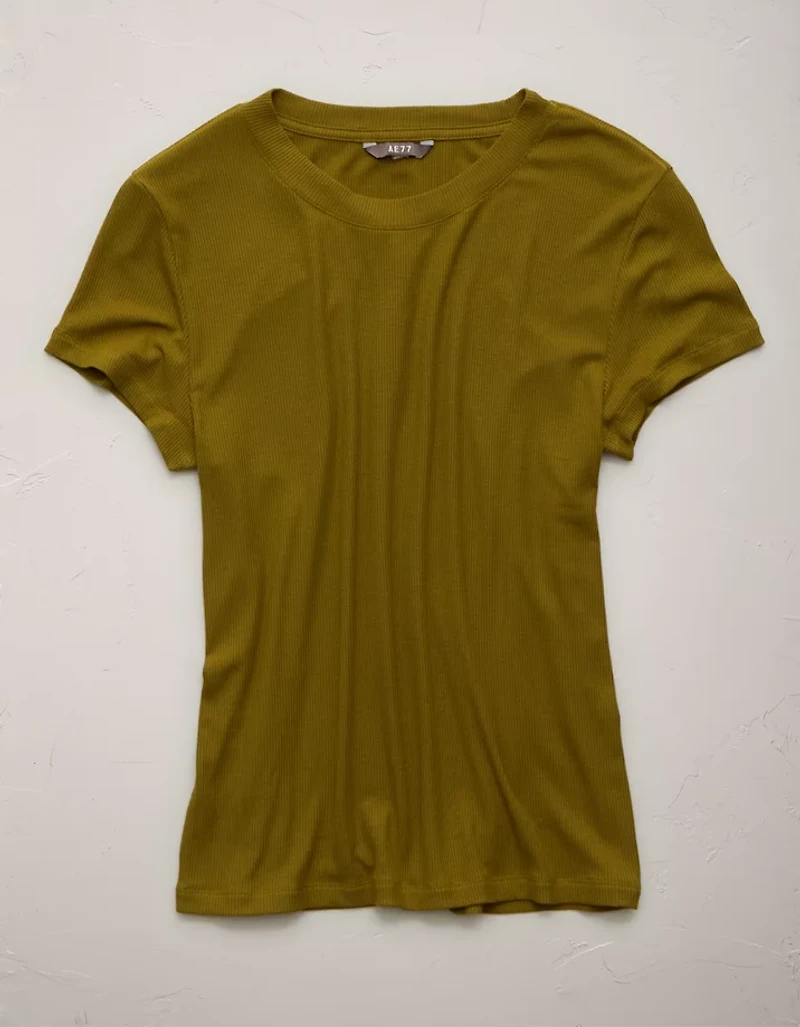 AE77 Premium Ribbed T-Shirt