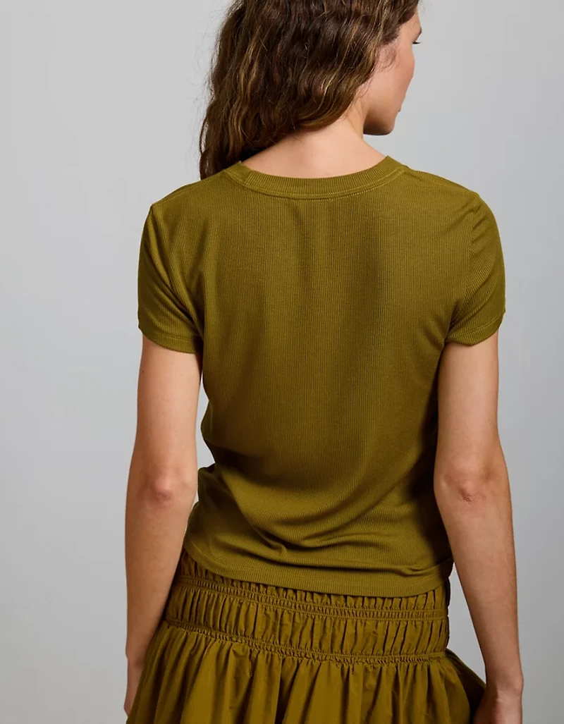 AE77 Premium Ribbed T-Shirt